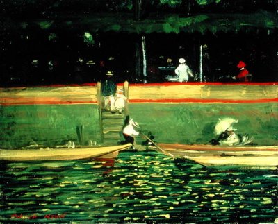 At Joinville (olja på duk) av Robert Cozad Henri