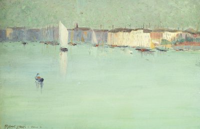 Tidig morgon, Venedig, 1891 av Robert Cozad Henri