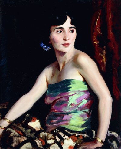 Isolina Maldonado - Spansk dansare, 1921 av Robert Cozad Henri