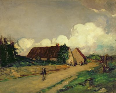 Gamla Bretagne bondgårdar av Robert Cozad Henri