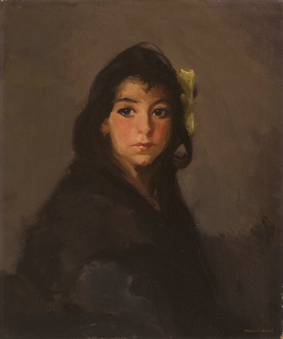 Zigenarflickan, 1912 av Robert Cozad Henri