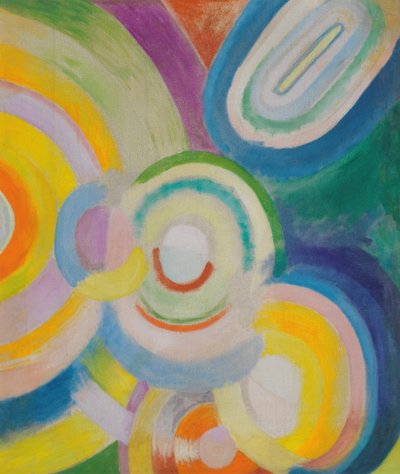 Färgade skivor, 1913. av Robert Delaunay