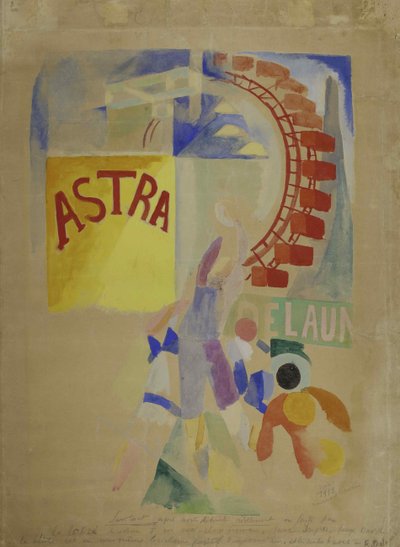 Cardiff-laget, 1912-1913. av Robert Delaunay