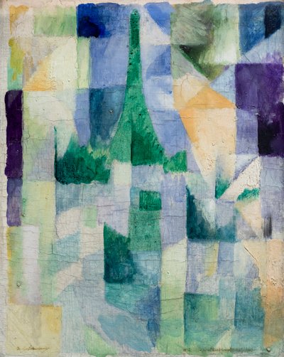 Simultaneous Windows Nr 2,1912 (Olja på duk) av Robert Delaunay