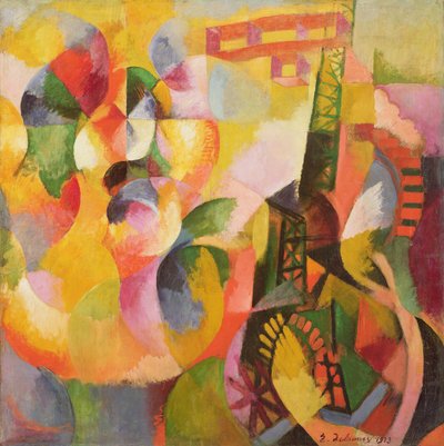 Soltorn, flygplan av Robert Delaunay