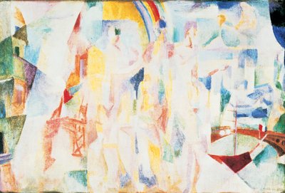 Staden Paris av Robert Delaunay
