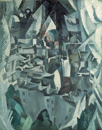 Staden nr 2 av Robert Delaunay