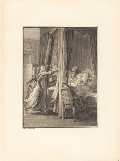 Julies död av Robert Delaunay after Jean Michel Moreau