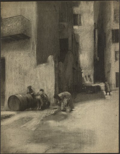 Gatuhörn i Menton av Robert Demachy