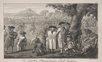 A Country Amusement - Bull Baiting av Robert Dighton