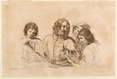 En sångkonsert av Robert Dighton