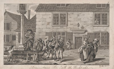 Administrera eden vid Highgate av Robert Dighton