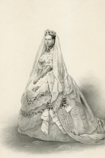 H.K.H. Alexandra Prinsessa av Danmark (chromolitho) av Robert Dudley