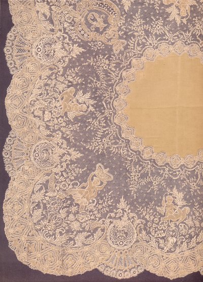 Näsduk av Bryssel Lace, 1863. av Robert Dudley