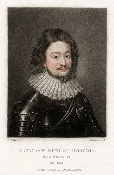 Fredrik V 1596-1632 vinterkungen, 1812 av Robert Dunkarton