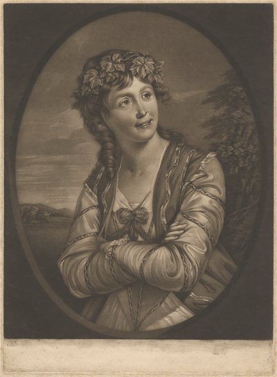 Miss Ann Catley i karaktären Euphrosyne av Robert Dunkarton