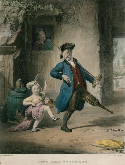 Vänster ben framåt av Robert Farrier