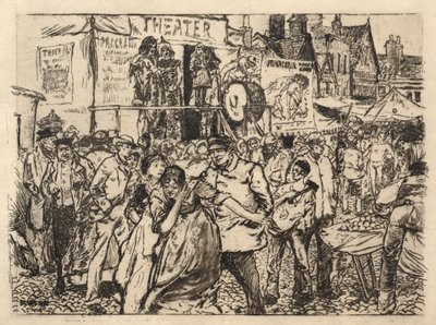En illustration, 1883. av Robert Frederick Blum