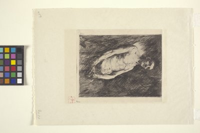 Figur av en man (bläck) av Robert Frederick Blum