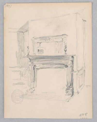 Öppen spis av Robert Frederick Blum