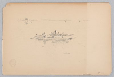 Fiskebåtar, Japan av Robert Frederick Blum
