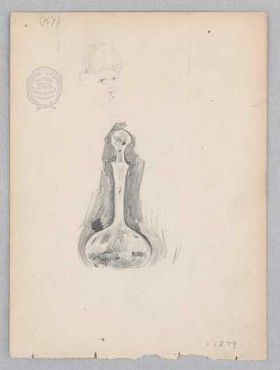 Glasflaska av Robert Frederick Blum