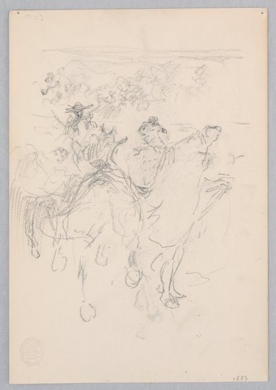 Män till häst av Robert Frederick Blum