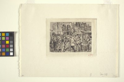 Scene At A Circus (bläck) av Robert Frederick Blum