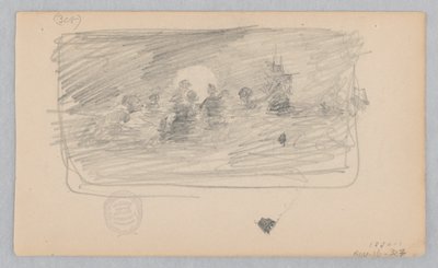 Havslandskap av Robert Frederick Blum