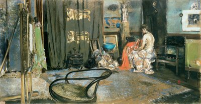 Robert F. Blums ateljé av Robert Frederick Blum