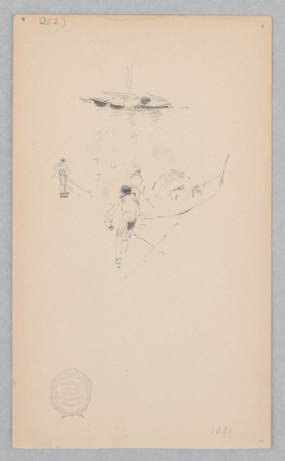 Utsikt över Venedig, Italien av Robert Frederick Blum