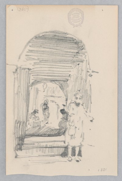 Utsikt över Venedig, Italien av Robert Frederick Blum