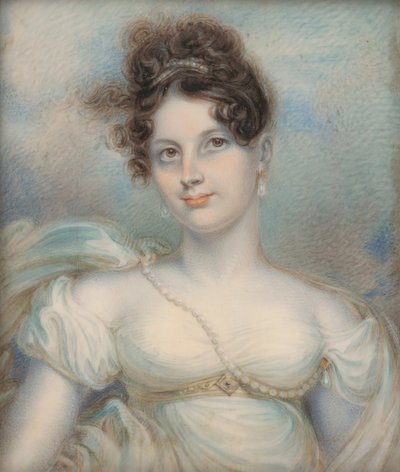 Mrs. Manigault Heyward Susan Hayne Simmons, ca. 1813. av Robert Fulton
