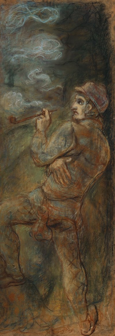 Rökare, 1917. av Robert Genin
