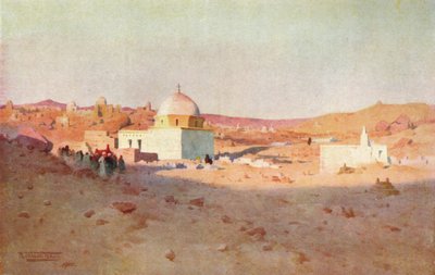 Cufic Cemetery, Assuan, c1880, 1904 av Robert George Talbot Kelly