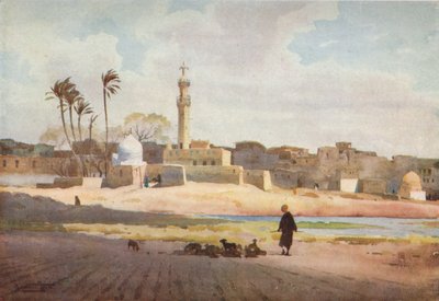 Byn Salamun, c1880, 1904 av Robert George Talbot Kelly