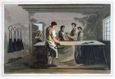 Tygskåp, 1814 av Robert Havell