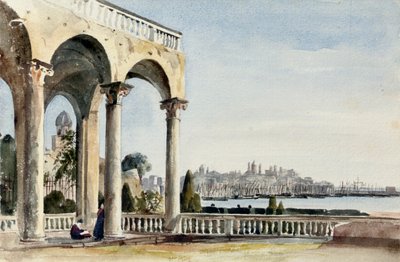 Villa Doria i Genua, 1829 av Robert Henry Cheney
