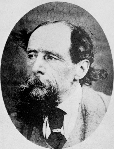 Charles Dickens, ca 1863 av Robert Hindry Mason