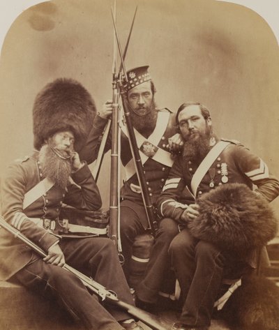 Reynolds, Temple och Judd, Scotch Fusiliers Guards av Robert Howlett
