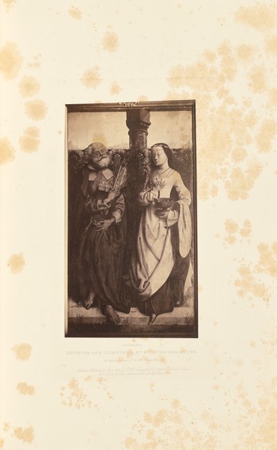Helgonen Peter och Dorothea, av Meister Christoph av Robert Howlett