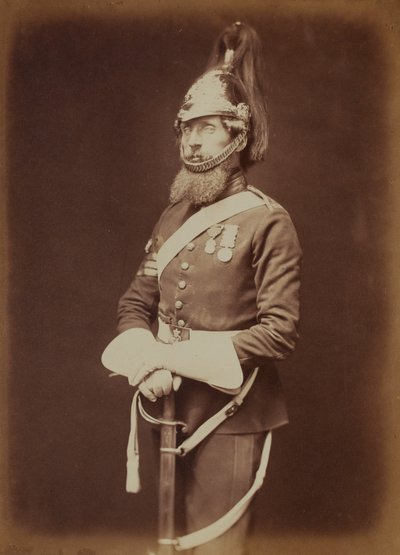 Sergeant-major Bailey, 1st Royal Dragoon Guards av Robert Howlett