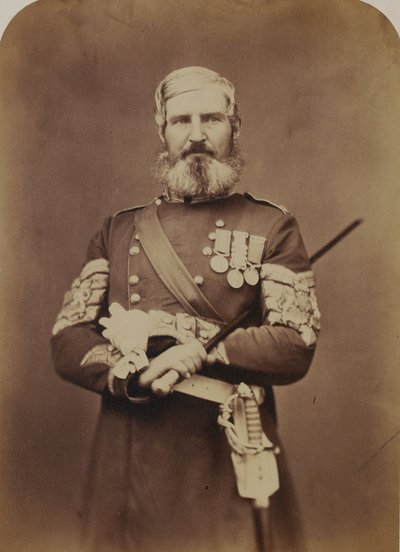 Sergeant-Major Edwards, Scotch Fusiliers Guards av Robert Howlett