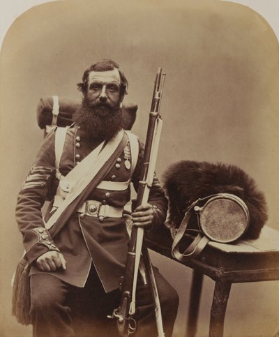 Sergeant Knapp, Coldstream Guards av Robert Howlett