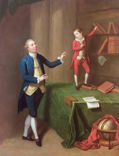 Sir Robert Walker och hans son Robert av Robert Hunter