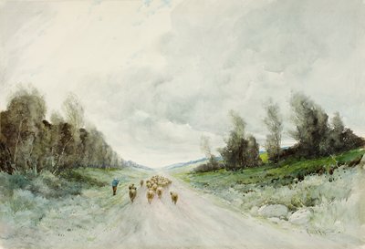 A Northumberland Road (wc på papper) av Robert J. Hewitt