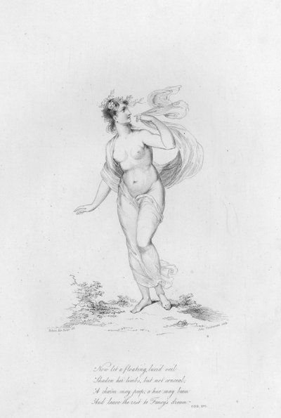 Anacreon, Ode XVI (gravyr) av Robert Kerr (after) Porter