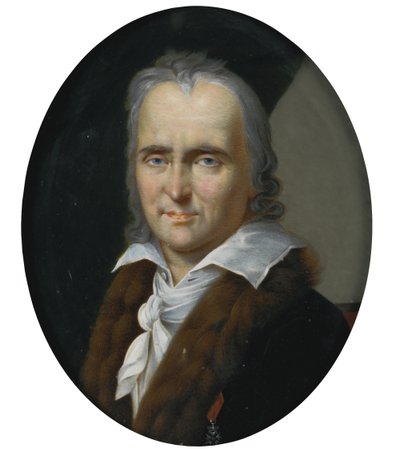 Porträtt av kompositören André Ernest Modeste Grétry 1741-1813 av Robert Lefevre
