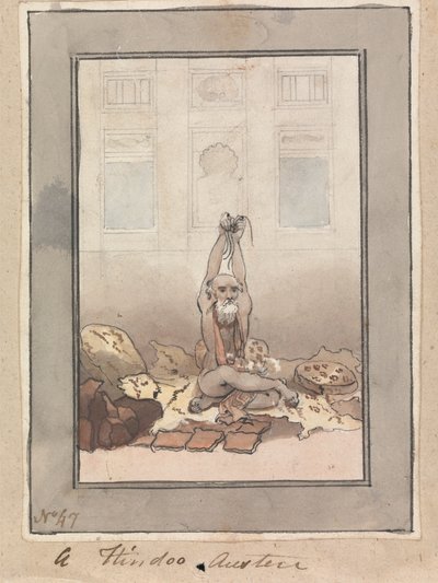 En stram hinduisk fakir av Robert Mabon