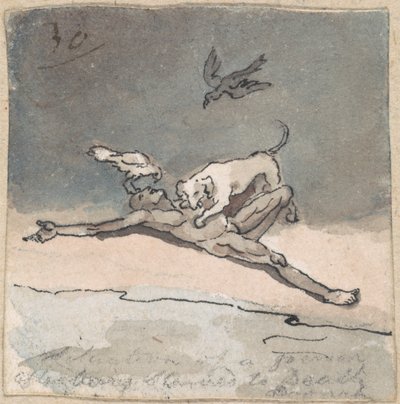 Scen i svält av Robert Mabon